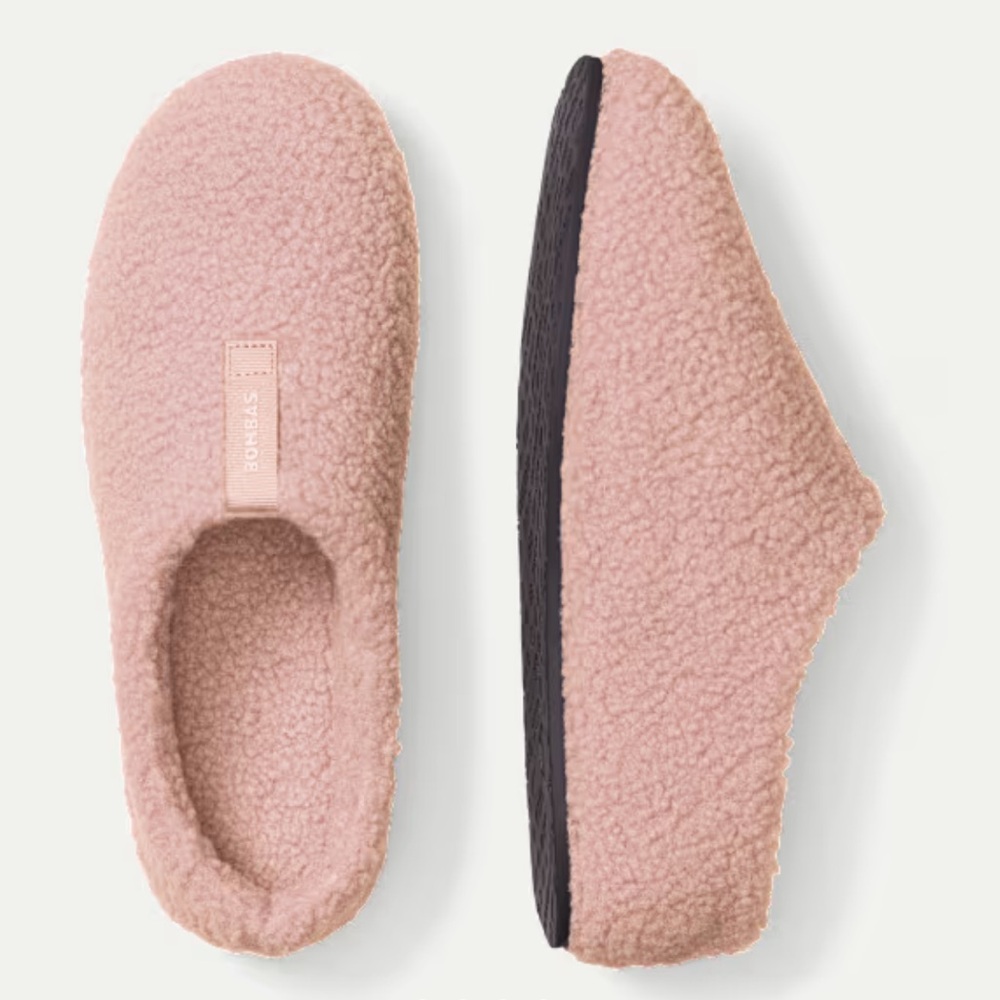 BOMBAS Sunday Slipper Women’s 5 Apricot Beige NWOT